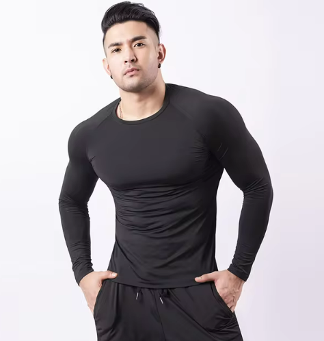 بلوزة كم BODY FIT متاحة بألوان متعددة