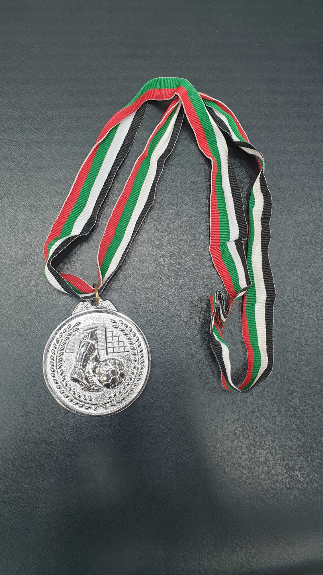 مدالية قدم فضية