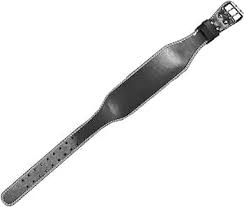 حزام حديد جلد عريض مبطن قماش