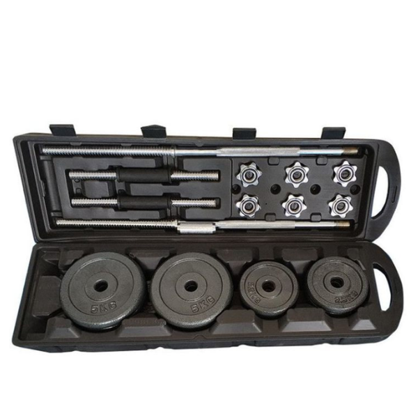 طقم دامبل 50 كغم من الحديد الزهر